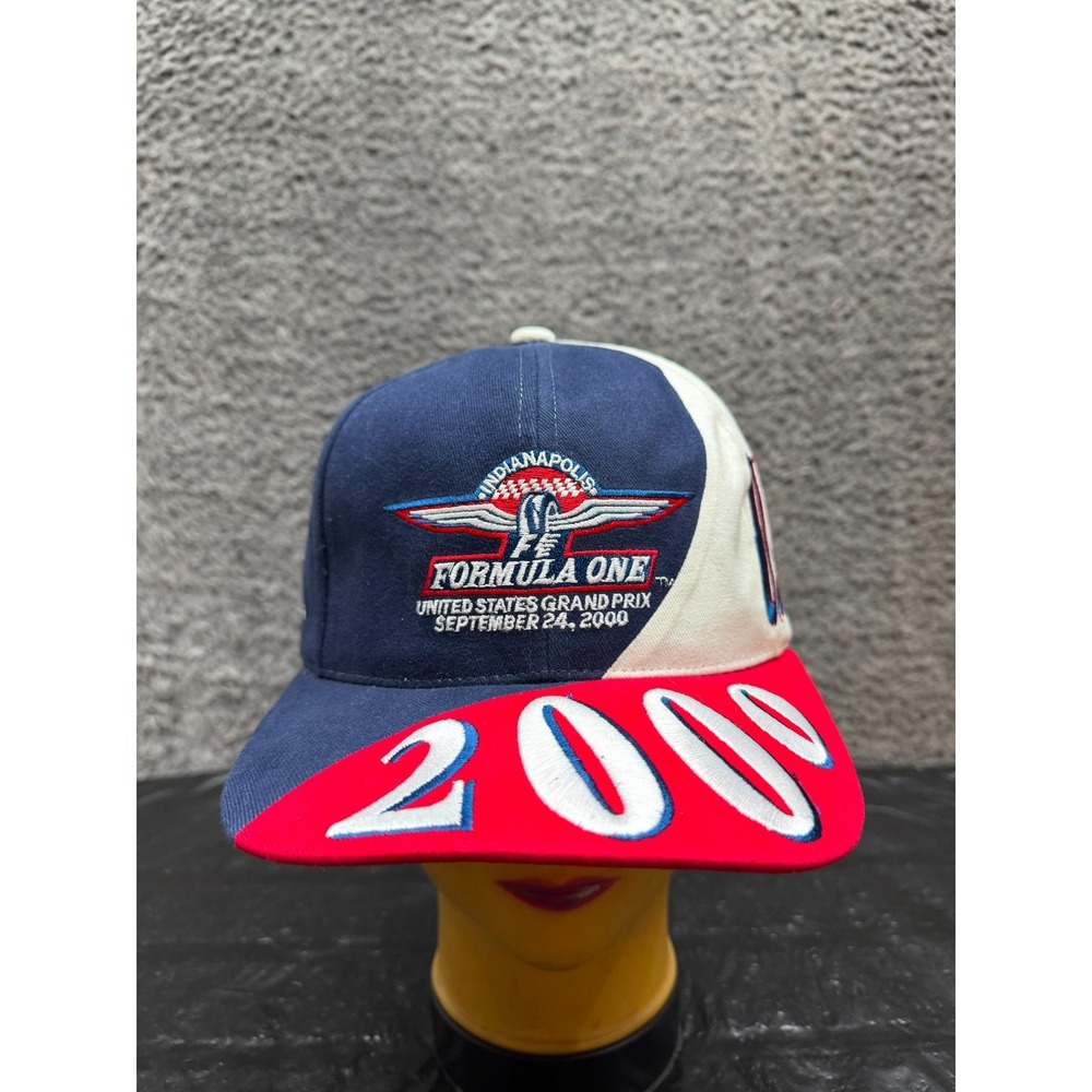 Vintage Top of the World Formula 1 Indianapolis US Grand Prix Snapback Hat NWT